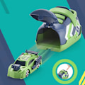 Pikkukuva 2 / 5: Creative Catapult Auto Lelut Ejection Super Kilpailu Auto Ejection Juoksu Kengät Inertia Ajoneuvo Kilpailevat lelut