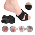 Miniatyrbild 3 av 6: Tå Separator Mjuk Framfot kuddar Ortotics Rightener för Realign Shorted Toes
