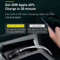 Pikkukuva 7 / 7: Auto jakaja QC4.0 3.0 PD PPS savuke sytytin pistoke kaksois USB tyyppi C nopea auto laturi sovitin