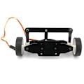 Miniatyrbillede 2 af 4: Servo drevet Front Styresystem Til Gør det selv RC Bil Model Legetøj