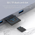 Miniatyrbild 4 av 7: USB C Hub med Hårddisk Hölje Typ-C Dockningsstation för Mac mini med 2.5 SATA NVME M.2 SSD fodral