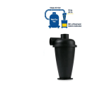 Miniatyrbilde 5 av 6: Støvsuger Pulver Støv Opsamler Filter Syklon Separator Industriell Støvsuger
