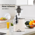 Miniatyrbillede 3 af 6: Slow Juicer med rustfrit stål si