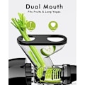 Miniatyrbild 2 av 6: Långsam Masticering Juicer Maskiner Dubbel Feed Chute Kall Press Juicer Compact Juice Extractor Maker