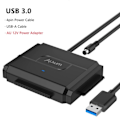 Miniatyrbilde 8 av 10: SATA til USB IDE Adapter USB 3.0 Sata 2.5/3.5/5.25 Tommer HDD SSD Hard Disk Drive Data Transfer Converter