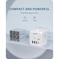 Pikkukuva 5 / 7: Power Strip Seinä pistoke USB QC    C PD 35W pikalaturi sovittimella