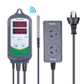 Miniatyrbillede 3 af 9: WIFI Digital Temperatur Kontrol 2-trins Udgang Termostat ITC-308-WIFI Med Varme/Cøling Kontrol Instrument