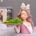 Miniatyrbilde 2 av 9: Europeisk og amerikansk prinsesse brett hjem innredning jente statue kunst pynt stue rom hjem innredning