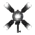 Miniatyrbild 4 av 8: Handhållen Grip Bowens S Mount Holder for Speedlite Flash Snoot Softbox