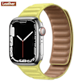 Miniatyrbild 1 av 3: Läder länk för Apple klocka band