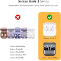 Miniatyrbillede 6 af 8: Sikkerhed Lås Case til Galaxy Buds 3 & Galaxy Buds 3 Pro