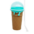 Miniatyrbillede 1 af 11: Kapacitet Slushy Cup Sommer Squeeze Hjemmelavet Juice Vand Flaske Quick-Frozen Smoothie Sand Cup