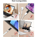 Miniatyrbild 5 av 7: 3 bitar Lightning Kvinna Till USB C Hane Laddare Adapter