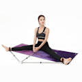 Miniatyrbild 6 av 6: Ben Bår Justerbar Split Stretching Maskin Rostfritt Stål Hem Yoga Dans Träning Utrustning