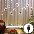 Miniatyrbild 4 av 7: LED Semester Ljus Jul Dekoration USB Plug Rum Girland Nytt År Dekor Snöre Ljus