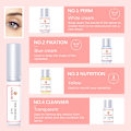 Pikkukuva 6 / 6: Lash Lift Kit Puolipysyvä Ripsien Lifting Perming Lotion Kiinnitys Liima kihara Lasher Kauneushoito Koti Käyttö Pro Kit
