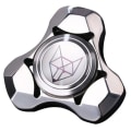 Miniatyrbilde 1 av 5: Rustfritt stål Hånd Spinner Fidget Silent Bearing Sink Legering Metal Ball Mute Edc Leker