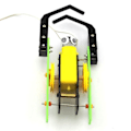 Miniatyrbillede 2 af 5: DIY Wire Control Climb Robot Håndlavet Legetøj Fysisk Gizmo Bygge Klodse Kits Solar Energi Samlet Legetøj