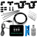 Miniatyrbild 7 av 7: Professionell automatisk vattning system trädgård växt spruta elektronisk timer touch skärm spray bevattning system kit