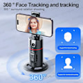Miniatyrbillede 3 af 9: 360 Rotation Opfølgning Gimbal Stabilizer Monopod