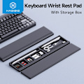 Miniatyrbilde 6 av 7: Tastatur Håndledd Støtte Plate Ergonomisk Mykt Minne Skum Støtte Skrivebord Lagring Eske Enkelt skriving Smertelindring