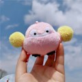 Miniatyrbillede 1 af 4: Kreativ jul nøgleringe plys jule træ pingvin nøgleringe til taske vedhæng