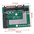 Pikkukuva 3 / 5: MSATA SSD 2.5'' SATA 6.0gps sovitin muunnin kortti moduuli levy mini Pcie Ssd
