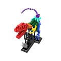 Pikkukuva 3 / 6: Jurassic Dinosaurs Boilding Blocks Indominus Rex DIY Tyrannosaurus Action Figuuri Malleja Lapset lelut