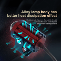 Miniatyrbilde 3 av 6: Høy kvalitet 2 deler Universal Motorsykkel LED Hovedlys Projektor Linse Dobbel farge ATV Scooter Kjørelampe Tåke Lys Hjelpe Spotlys Lampe