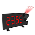 Miniatyrbild 5 av 9: FM Radio Projektion LED Digital Klocka Smart Varm Klocka Klocka Bord Elektroniska Skrivbord Klockor