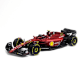 Miniatyrbilde 7 av 8: F1 Scuderia Ferrari F1-75 #16 Leclerc #55 Sainz Legering Luksus Kjøretøy Diecast Biler Modell Leketøy