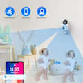 Miniatyrbild 4 av 6: 6MP PTZ IP Kamera 5G WiFi Dual Lens Kamera Hem Säkerhet CCTV