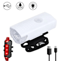 Miniatyrbillede 6 af 9: USB Genopladelig Vandtæt Cykel Lampe Lommelygte
