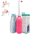 Miniatyrbillede 1 af 7: 650ml Bærbar Rejse Hånd Bidet Sprayer Personlig Renser Hygiejne Flaske Spray Vask