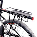 Miniatyrbillede 1 af 9: Cykel bagage bærer last bag stativ hylde cykeltaske stativ holder