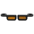 Miniatyrbillede 1 af 6: Motorcykel 2STK Mini LED Lampe Vending Signal Rav Lys