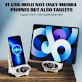 Miniatyrbillede 4 af 9: Trådløs opladning stander bærbar mini stol universal 15W stol holder oplader telefon oplader holder