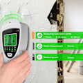 Pikkukuva 4 / 7: Seinä skanneri LCD näyttö ja ääni hälytys automaattinen kalibrointi kannettava elektroninen seinä