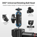 Miniatyrbilde 2 av 6: Sugekopp feste for GoPro Hero 11/10/9/8 i telefon 14/13/12 Suge kamera dobbelt ballhoder