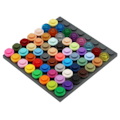 Miniatyrbillede 1 af 4: 1000 stykker MOC Samle Partikler 6141 Plade Rund 1x1 Prik