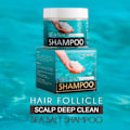Pikkukuva 3 / 3: Hiukset tuppi päänahka syvä puhdas meri suola shampoo