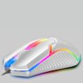 Miniatyrbilde 2 av 6: LED Lysende Bakgrunnsbelysning Kablet Mus USB Kablet For Skrivebord Bærbar PC Demp Kontor Datamaskin Gaming Mus