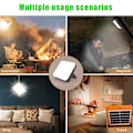 Miniatyrbild 5 av 7: 10000 mah Bärbar sol lykta LED Tält Ljus Laddbar Lantern Nödläge Natt Marknad Ljus