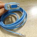 Pikkukuva 4 / 5: Cisco konsoli kaapeli RJ45 Cat5 Ethernet Rs232 DB9 COM portti sarja naaras reitittimet verkko sovitin kaapeli