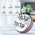 Miniatyrbillede 2 af 6: 3D ansigtsbehandling rulle massage ansigtsløftning enhed hud opstrammende EMS mikro strøm stram hud massager