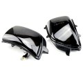 Miniatyrbilde 3 av 5: Par LED Side Ving Bak Utsikt Dør Speil Repeater Dynamisk Svinge Signal Lys Indikator Blinker