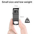 Miniatyrbild 7 av 7: Metall Multi-Function Batteri Kåpa För GoPro Hero 11 10 9 Batteri Lock Med 1/4'' Kall Sko Mount Mikrofon