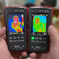 Miniatyrbilde 3 av 8: Termisk Imaging Kamera Multimeter 2 IN 1 Thermal Imager 2,8-tommers Touch Screen IR Kamera Solar Circuit Automotive Detect