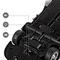 Pikkukuva 4 / 7: Ajoneuvo simulaatio Batmobile metalliseos auto malli ääni ja kevyt metalli veto takaisin autot lelut