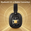 Pikkukuva 6 / 7: Langattomat kuulokkeet hybridi -48dB aktiivinen kohina poisto Bluetooth kuulokkeet